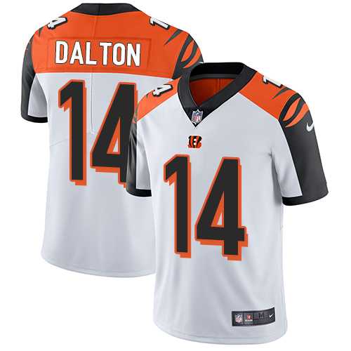 Nike Cincinnati Bengals #14 Andy Dalton White NFL Vapor Untouchable Limited Jersey,We sell and wholesale Nike Cincinnati Bengals #14 Andy Dalton White NFL Vapor Untouchable Limited Jersey on line form chian!